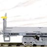 1/80(HO) J.R. Container Wagon Type Koki107 (Enhanced Deployment Version / without Container) (Model Train)