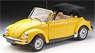 VW Beetle Convertible 1303 Year 1976 Yellow (Multi-Material Model Kit)