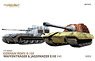 German WWII E-100 Waffentrager&Jagdpanzer E-100 1+1 (Plastic model)
