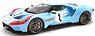 2020 フォード GT #1 ヘリテージエディション (ブルー) (ミニカー)