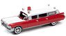 1959 Cadillac Ambulance (Red / White) (Diecast Car)