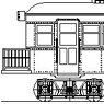 1/80(HO) Diesel Car w/Luggage Deck C Type Kit (Unassembled Kit) (Model Train)