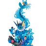 G.E.M.EX Series Pokemon Water Type Dive to Blue (PVC Figure)