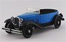 アルファロメオ 1750 トーピード 1930 ブルー/ブラック (ミニカー)