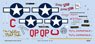 P-51D-5 `15th AF` (for Tamiya/Revell) (Decal)