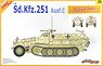 WWII German Sd.Kfz.251 Ausf.C (Plastic model)
