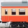 1/80(HO) KIHA25 Double Window (Vermilion, Cream) DT19 Bogie, without Motor (Pre-colored Completed) (Model Train)