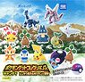 Pokemon Get Collection Candy Compete with Pokemon in the Sinnoh Region! (Set of 10) (Shokugan)