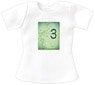 PNS Graphic T-shirt (White x Green) (Fashion Doll)