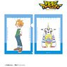 Digimon Adventure Yamato & Gabumon Ani-Art Clear File (Anime Toy)
