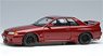 Nissan Skyline GT-R (BNR32) (RS Watanabe 8 spoke) Red Pearl Metallic (Diecast Car)