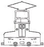 (O Narrow) Coal Mine Style Convex Electric Locomotive Kit (Unassembled Kit) (Model Train)