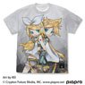 Kagamine Rin & Len Full Graphic T-Shirt White M (Anime Toy)