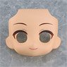 Nendoroid Doll Customizable Face Plate 02 (Peach) (PVC Figure)