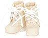 Picco P Lace-up Boots (Beige) (Fashion Doll)