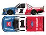 `ハイリー・ディーガン` #1 WASTEOUIP スローバック フォード F-150 NASCAR キャンピングワールド・トラックシリーズ 2022 (ミニカー)