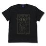 Ultra Seven King Joe Illust Touch T-Shirt Black M (Anime Toy)