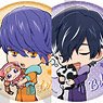 Obey Me! Happy 1st Devil Day! Trading Mini Chara Can Badge (Set of 5) (Anime Toy)