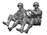 WWII アメリカ陸軍空挺隊員運転手&搭乗兵(2体入) (プラモデル)